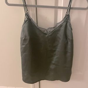 American Eagle green tank top blouse